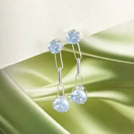 BRINCO PEDRA PENDENTE COM ELOS